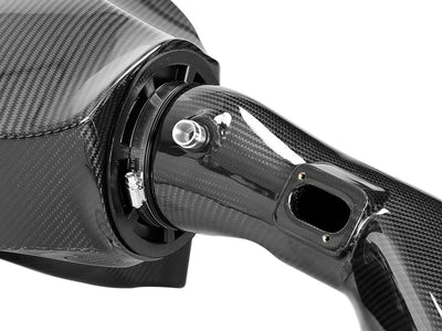aFe Black Series Carbon Fiber CAIS w/Pro 5R Filter 16-18 BMW M2 (F87) L6-3.0L