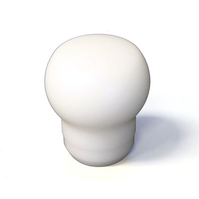 Torque Solution Fat Head Delrin Shift Knob (White): Universal 10x1.25