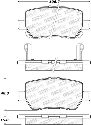 StopTech Street Brake Pads