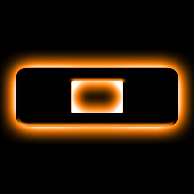 ORACLE Lighting Universal Illuminated LED Letter Badges - Matte Blk Surface Finish - O