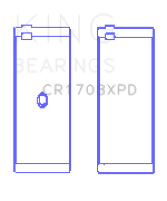 King Engine Bearings Chevrolet Custom Honda Journal 1.888 CB1663H version Pre-doweled