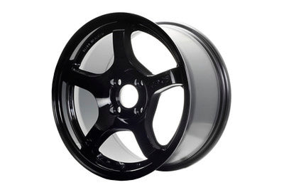 Gram Lights 57CR 18x8.5 +37 5x108 Glossy Black Wheel