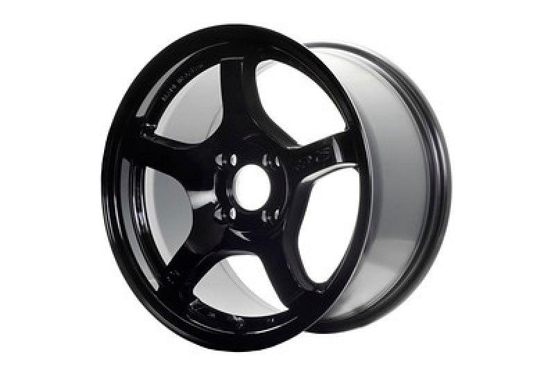 Gram Lights 57CR 18x9.5 +38 5x120 Glossy Black Wheel