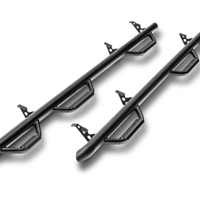 N-Fab Nerf Step 07-17 Toyota Tundra Double Cab 6.5ft Bed - Tex. Black - Bed Access - 3in