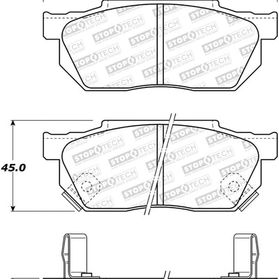 StopTech Street Brake Pads