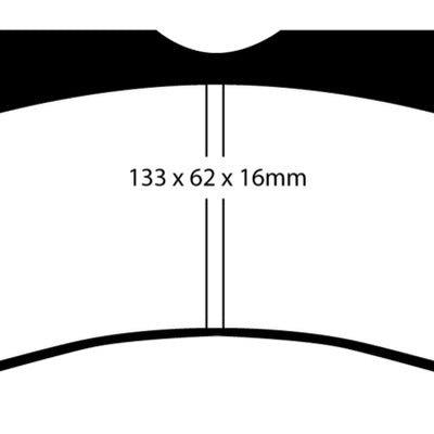 EBC Brakes Yellowstuff Performance Brake Pads