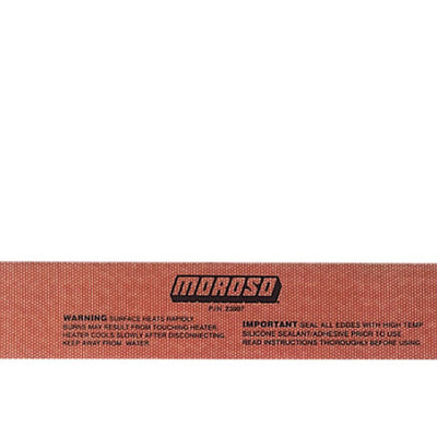 Moroso External Heating Pad - Self Adhesive - 2in x 15in - 150 Watts/110 Volt 36ft Cord