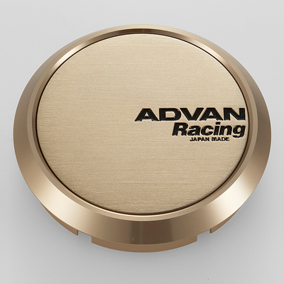 Advan 63mm Flat Centercap - Bronze Alumite