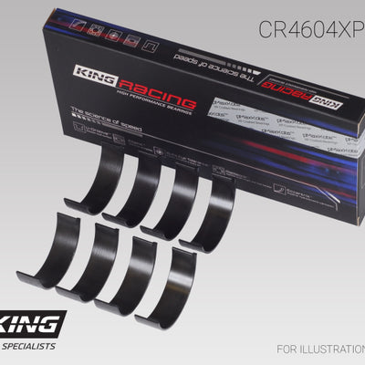 King Ford 2.3L Duratec Mazda L3-VDT MZR Turbo (Size 0.05) pMaxLote Connecting Rod Bearing Set