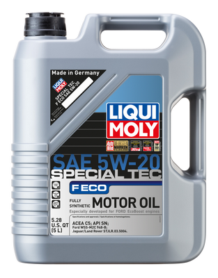 LIQUI MOLY 5L Special Tec F ECO Motor Oil SAE 5W20