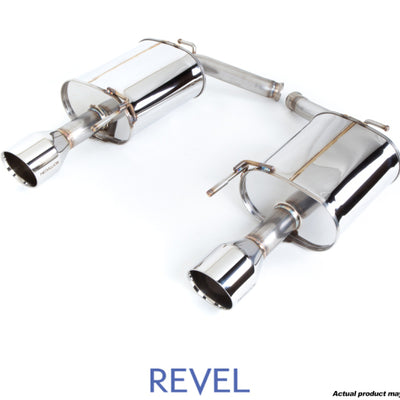 Revel Medallion Touring-S Catback Exhaust - Dual Muffler / Axle Back 07-08 Infiniti G35 Sedan