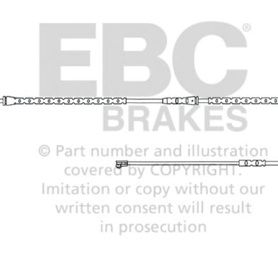 EBC 2010-2012 BMW 335xDrive 3.0L Twin Turbo (E92) Front Wear Leads