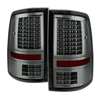 xTune Dodge Ram 1500 09-14 LED Tail Lights Incandescent Model Only Smoked ALT-JH-DR09-LED-G2-SM
