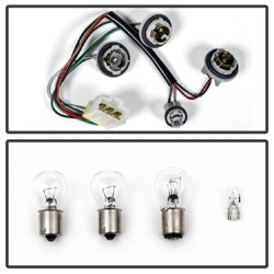 xTune Nissan Hardbody Pickup/D21 1986-1997 Tail Lights OEM ALT-JH-NP86-OE-RC