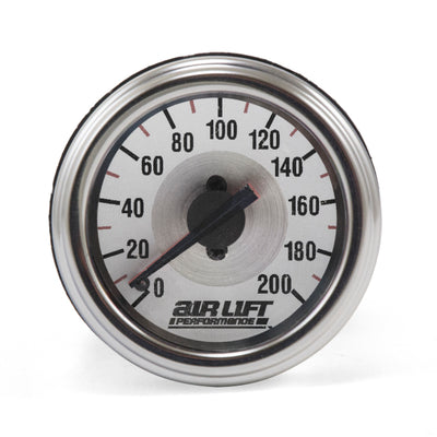 Air Lift Dual Needle Gauge-200 PSI