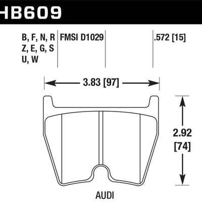 Hawk HP+ Street Brake Pads
