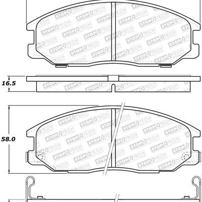 StopTech Street Brake Pads