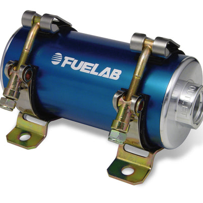 Fuelab Prodigy High Flow Carb In-Line Fuel Pump - 1800 HP - Blue