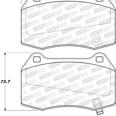 StopTech Street Brake Pads