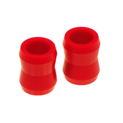 Prothane Universal Shock Bushings - Hourglass - 3/4 ID - Red