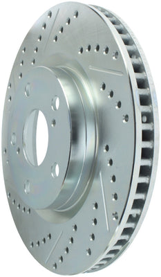 StopTech Select Sport 11-16 Toyota Avalon/ 11-17 Camry SportStop Slotted & Drilled Right Front Rotor