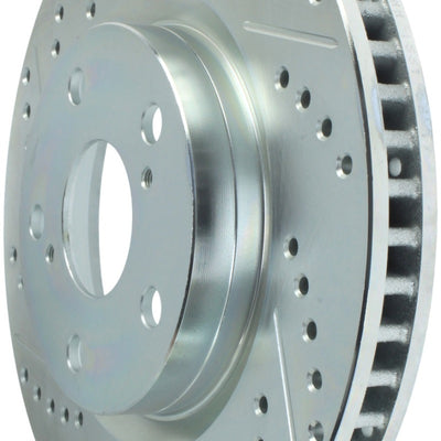 StopTech Select Sport 11-16 Toyota Avalon/ 11-17 Camry SportStop Slotted & Drilled Right Front Rotor