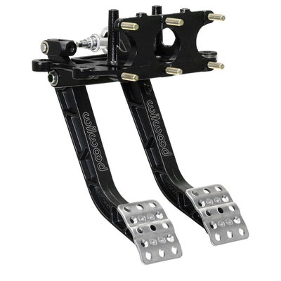 Wilwood Adjustable-Trubar Dual Pedal - Brake / Clutch - Rev. Swing Mount - 5.1:1