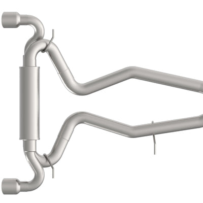 Kooks 2020 Toyota Supra 3in SS Axle Back Exhaust w/Polished Tips