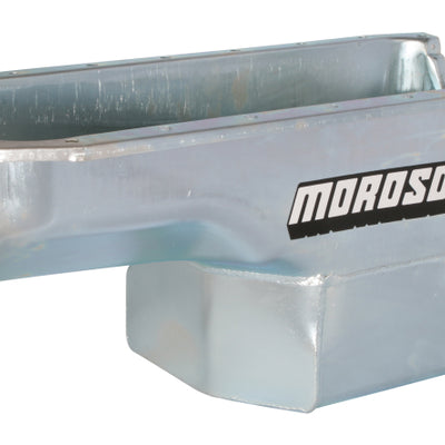 Moroso Mopar 360 (w/Center Sump) Deep Wet Sump 8qt 10in Steel Oil Pan