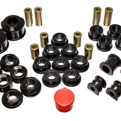 Energy Suspension 02-05 Honda Civic Si Black Hyper-Flex Master Bushing Set