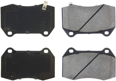 StopTech Sport Brake Pads w/Shims and Hardware - Rear