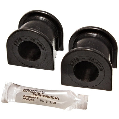 Energy Suspension 04-05 Acura TSX Black 25.4mm/1in Front Sway Bar Bushing Set