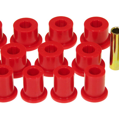 Prothane 89-99 Toyota Truck 4wd Rear Spring & Shackle Bushings - Red