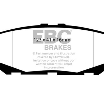 EBC 93-94 Lexus LS400 4.0 Redstuff Rear Brake Pads