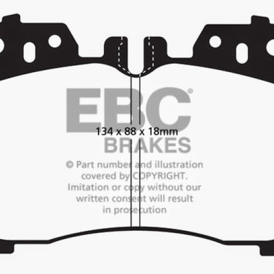 EBC 07+ Lexus LS460 4.6 Yellowstuff Front Brake Pads