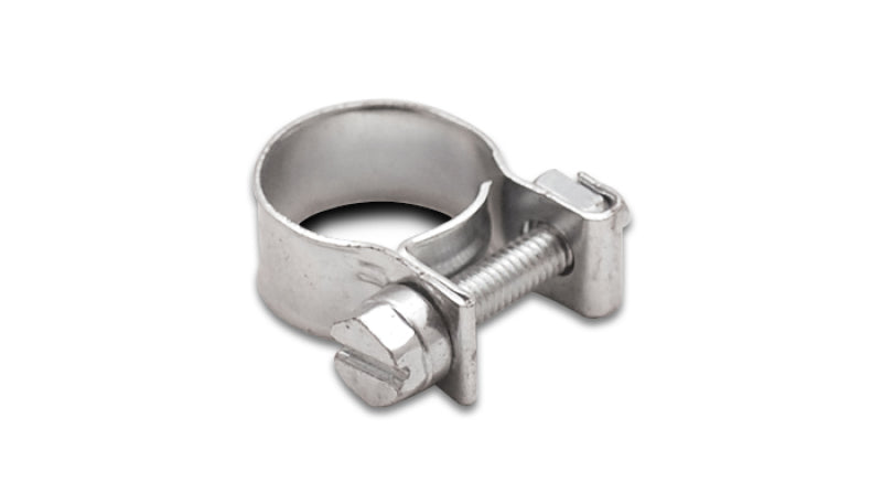 Vibrant Fuel Injector Style Mini Hose Clamps 15-17mm clamping range Pk of 10 Zinc Plated Mild Steel
