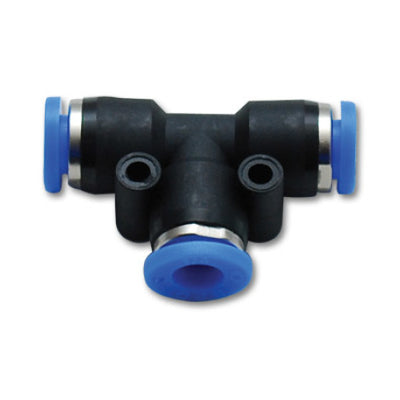 Vibrant Union inTin Pneumatic Vacuum Fitting - for use with 1/4in (6mm) OD tubing