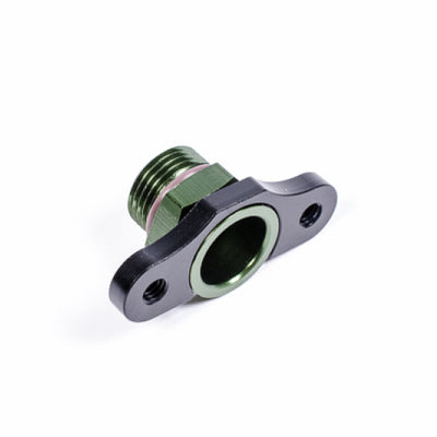 Radium Engineering FPR Adapter - 8AN ORB 16mm Bore 39mm Spacing M6 - Evolution 8/9 4G63