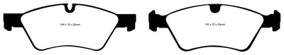 EBC 06 Mercedes-Benz E500 5.0 4-Matic Redstuff Front Brake Pads