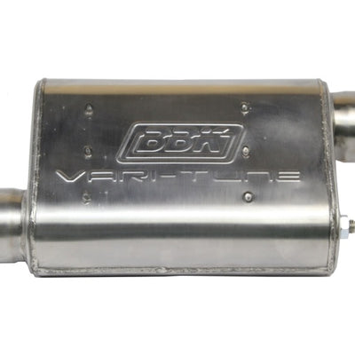 BBK VariTune Adjustable Performance Muffler 2-1/2 Offset/Offset Stainless Steel