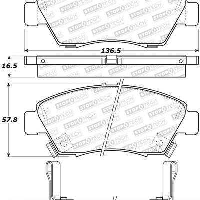 StopTech Street Brake Pads