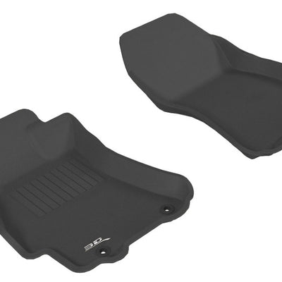 3D MAXpider 2010-2014 Subaru Legacy/Outback Kagu 1st Row Floormat - Black