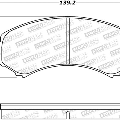 StopTech Street Brake Pads