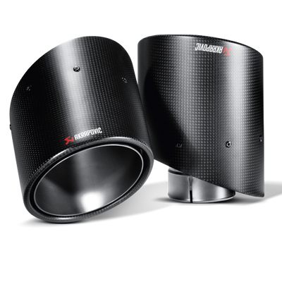 Akrapovic 08-14 Mitsubishi Lancer Evolution Tail Pipe Set (Carbon)