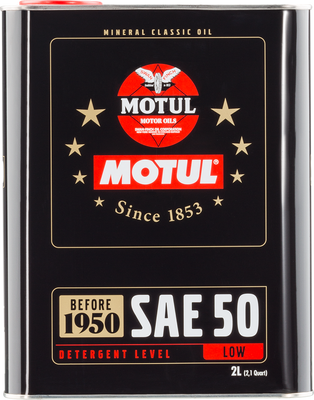 Motul Classic SAE 50 Oil - 2L