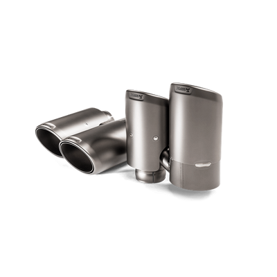 Akrapovic 2018+ Porsche Cayenne V6 (536) Tail Pipe Set (Titanium)