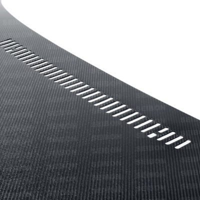 Seibon 02-05 BMW 3 Series 4dr E46 (Manuf Date 7/02-7/06 Models Only) OEM-Style Carbon Fiber Hood