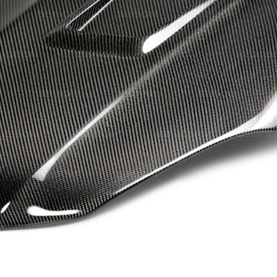Seibon 12-14 Mercedes Benz C63 GT-Style Carbon Fiber Hood