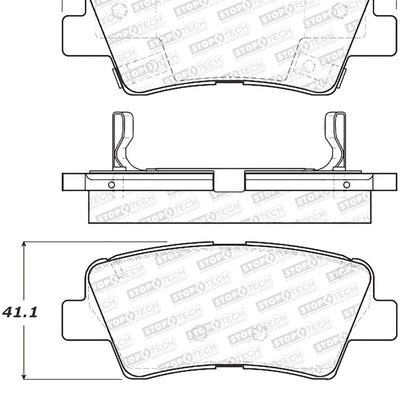 StopTech Street Brake Pads - Front