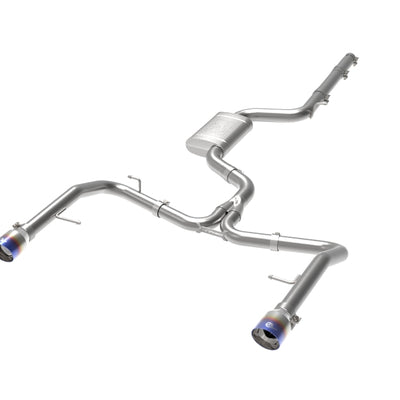 aFe 19-21 VW Jetta GLI (MKVII) L4-2.0L (t) MACH Force-Xp 304 SS Cat-Back Exhaust System Blue Tips